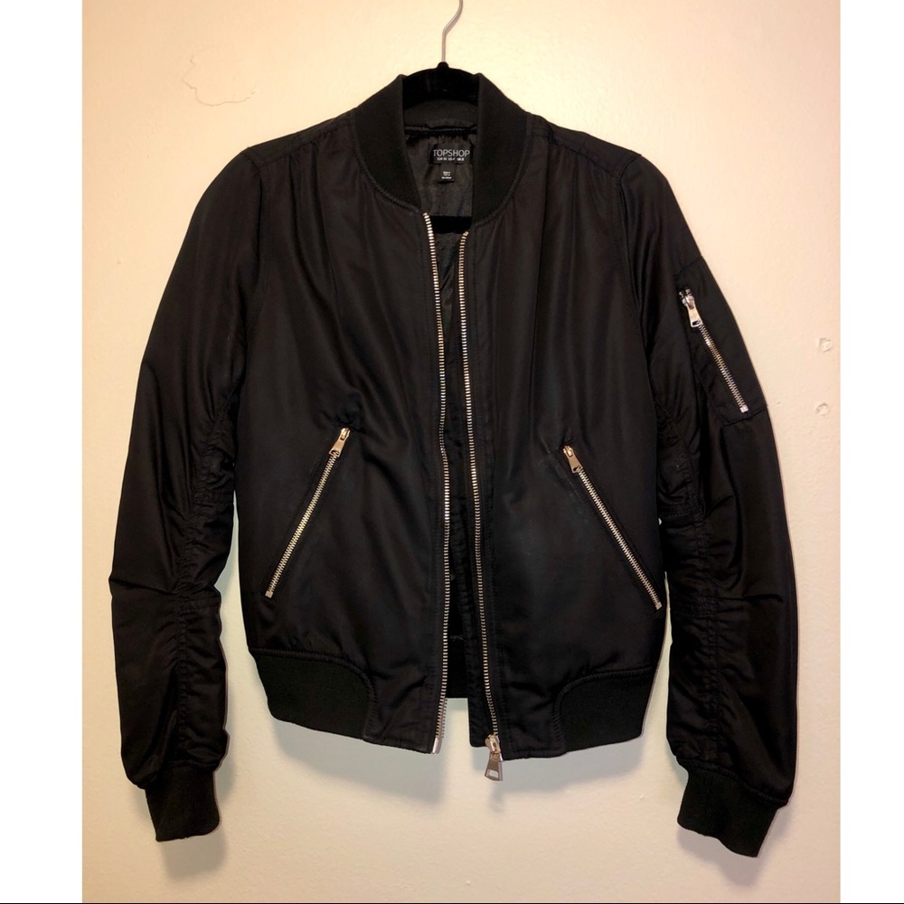 Topshop MA1 Bomber Jacket Puffer